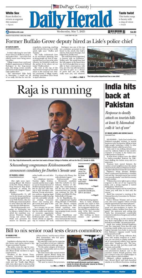 The Monday, May 5, 2025 e-edition is ready. Click here to read!