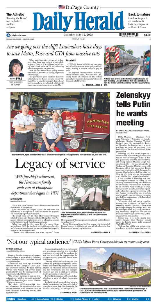 The Sunday, May 11, 2025 e-edition is ready. Click here to read!