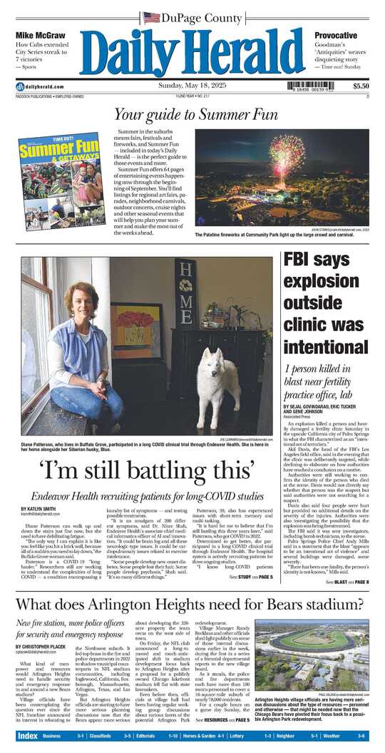 The Friday, May 16, 2025 e-edition is ready. Click here to read!