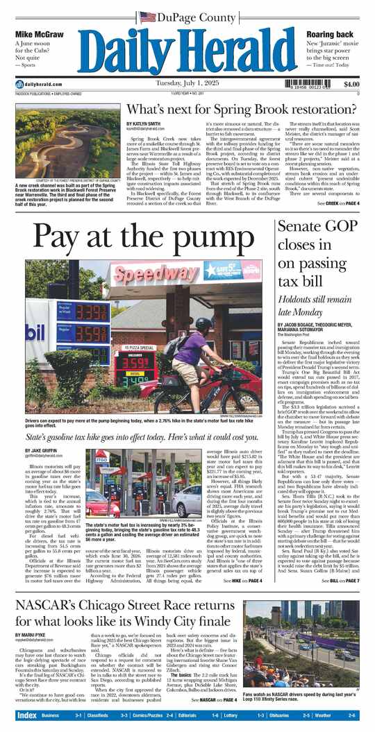 The Monday, June 30, 2025 e-edition is ready. Click here to read!