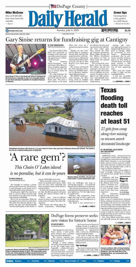 The Saturday, July 5, 2025 e-edition is ready. Click here to read!