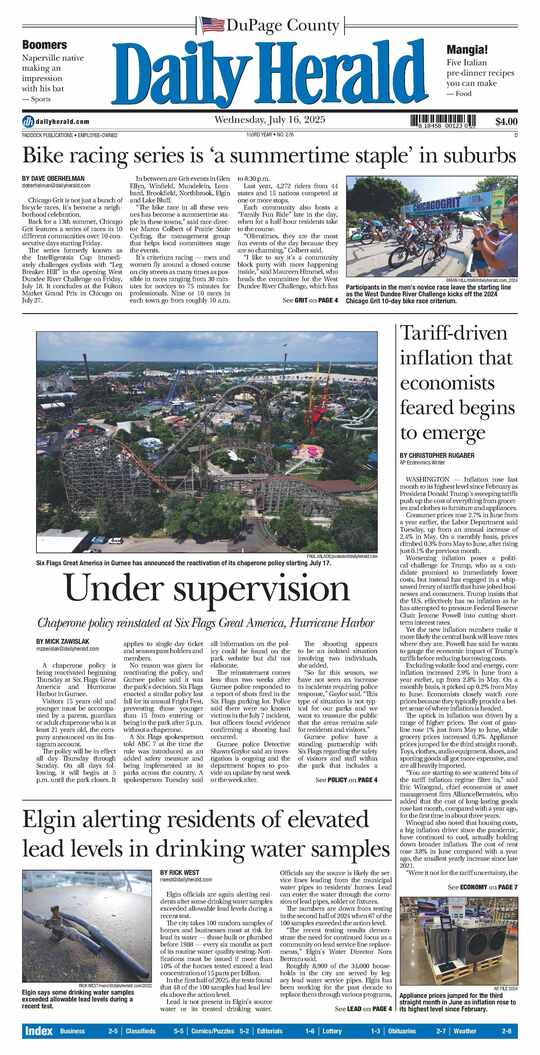 The Tuesday, July 15, 2025 e-edition is ready. Click here to read!