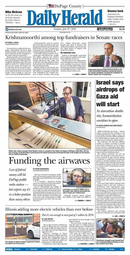 The Saturday, July 26, 2025 e-edition is ready. Click here to read!