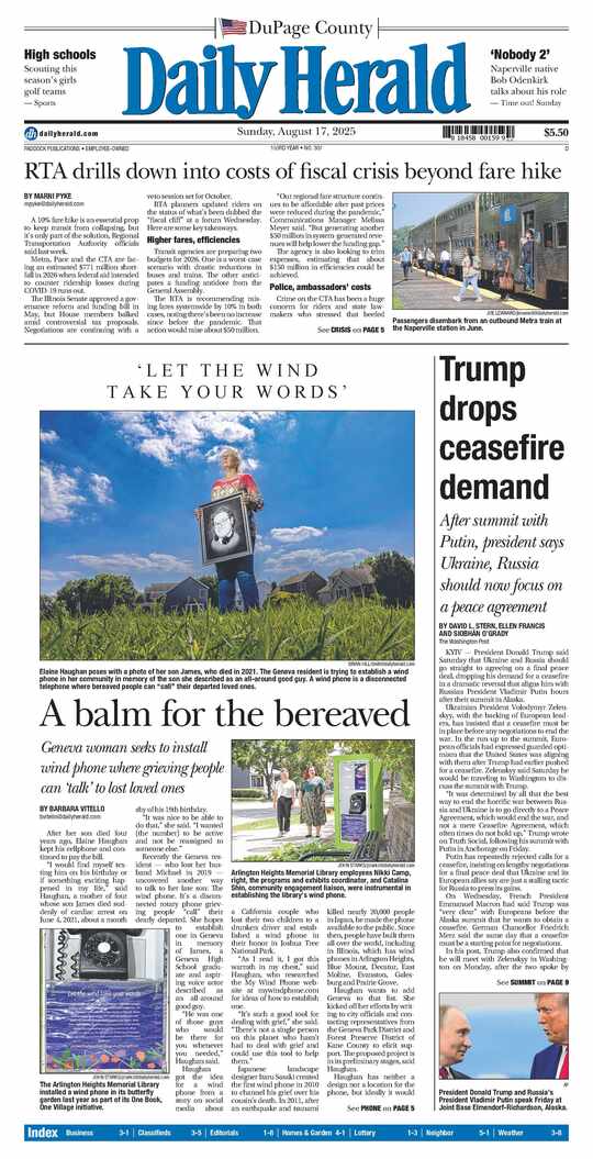 The Saturday, August 16, 2025 e-edition is ready. Click here to read!