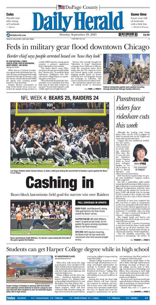 The Thursday, September 18, 2025 e-edition is ready. Click here to read!