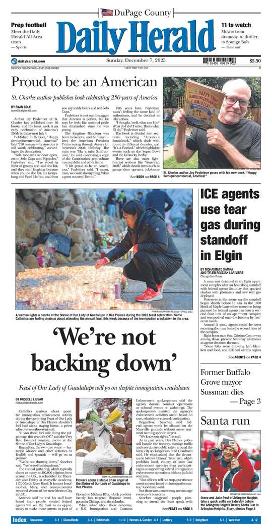 The Thursday, November 27, 2025 e-edition is ready. Click here to read!