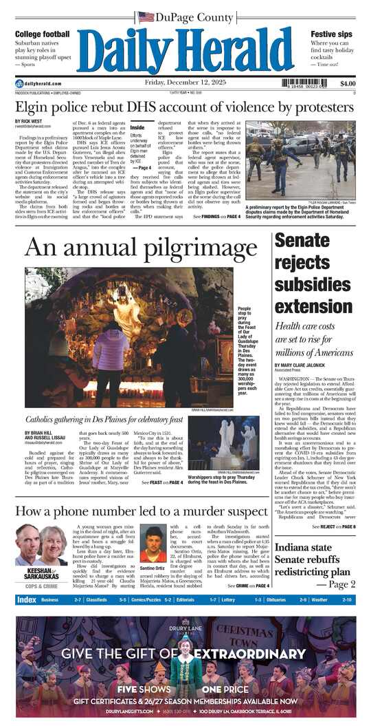 The Wednesday, December 10, 2025 e-edition is ready. Click here to read!