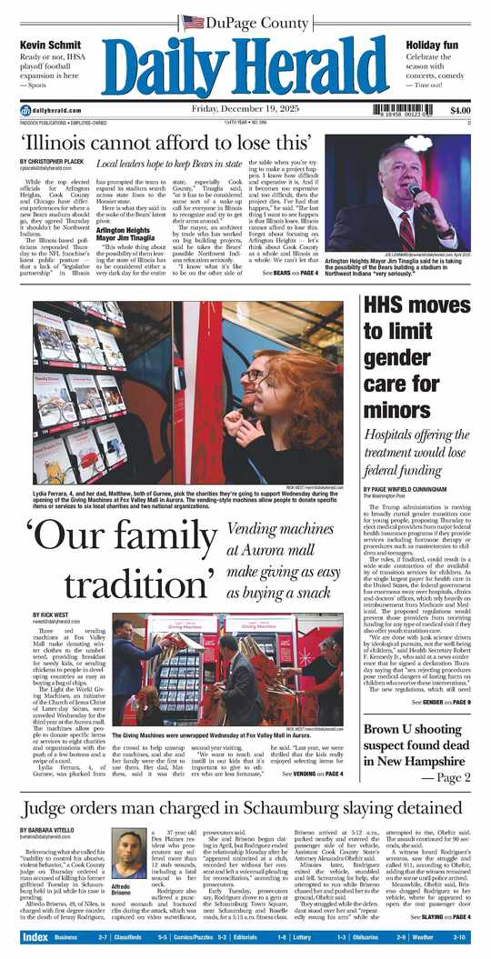 The Thursday, December 18, 2025 e-edition is ready. Click here to read!
