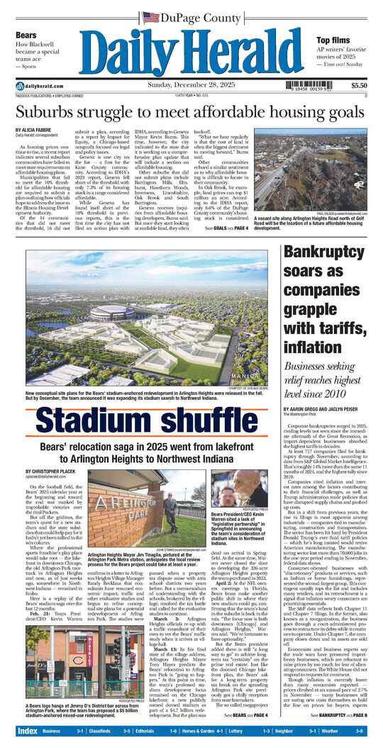 The Sunday, December 28, 2025 e-edition is ready. Click here to read!