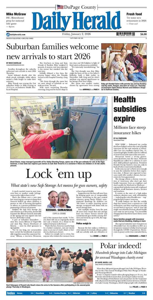 The Friday, January 2, 2026 e-edition is ready. Click here to read!