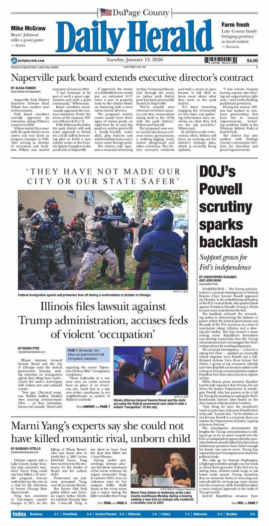 The Tuesday, January 13, 2026 e-edition is ready. Click here to read!