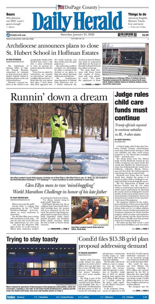 The Friday, January 23, 2026 e-edition is ready. Click here to read!