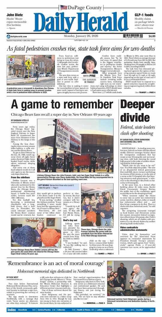 The Monday, January 26, 2026 e-edition is ready. Click here to read!