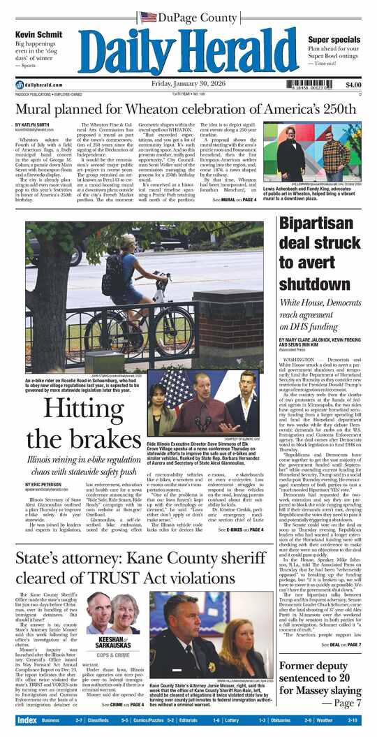 The Friday, January 30, 2026 e-edition is ready. Click here to read!