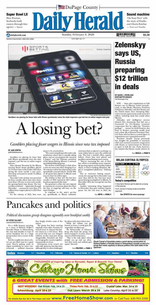 The Sunday, February 8, 2026 e-edition is ready. Click here to read!