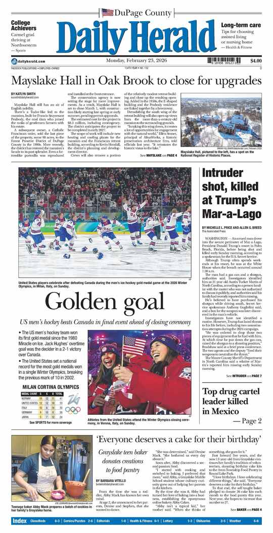 The Sunday, February 22, 2026 e-edition is ready. Click here to read!