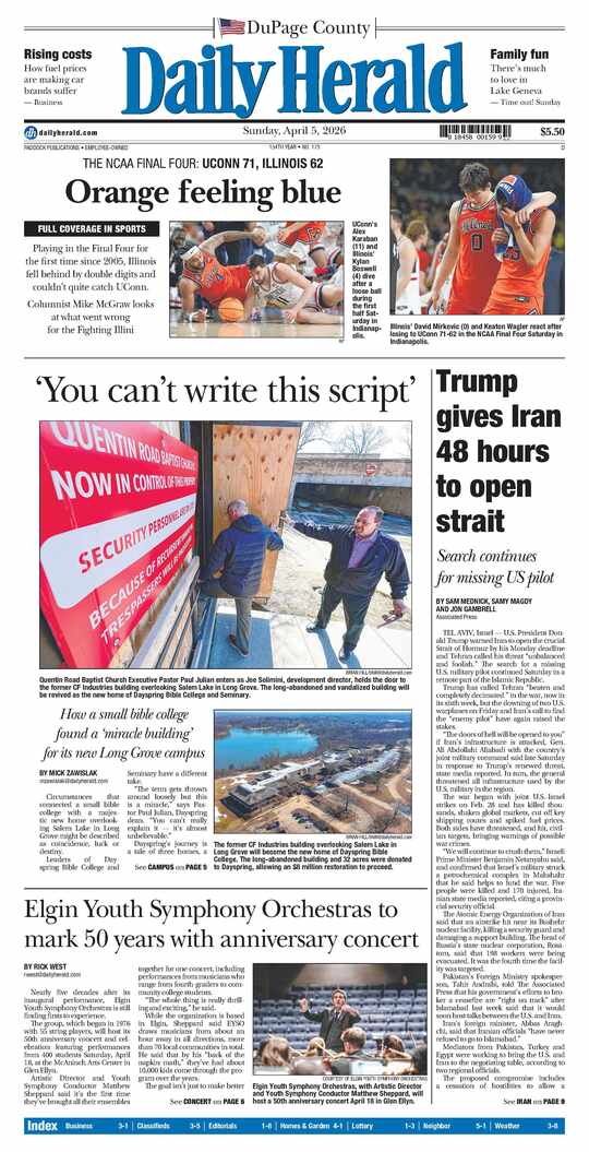 The Saturday, April 4, 2026 e-edition is ready. Click here to read!