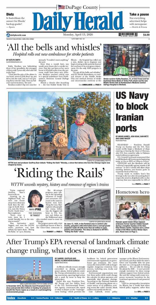 The Wednesday, April 8, 2026 e-edition is ready. Click here to read!