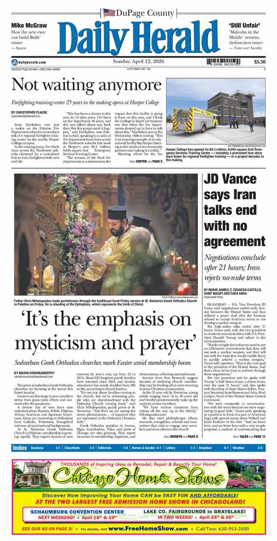 The Sunday, April 12, 2026 e-edition is ready. Click here to read!