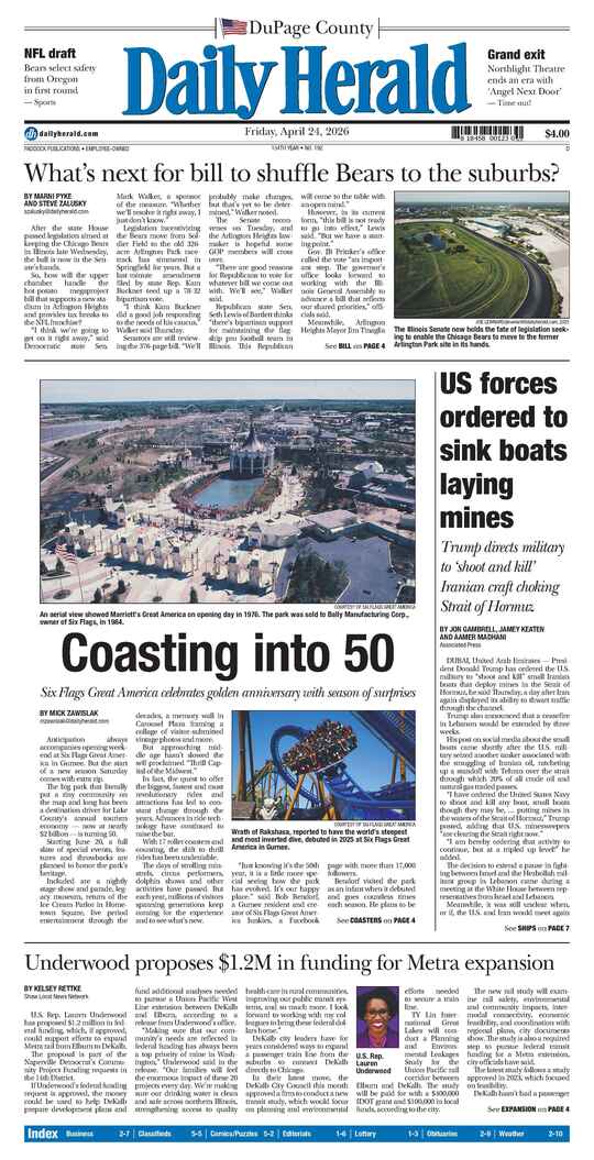 The Tuesday, April 21, 2026 e-edition is ready. Click here to read!