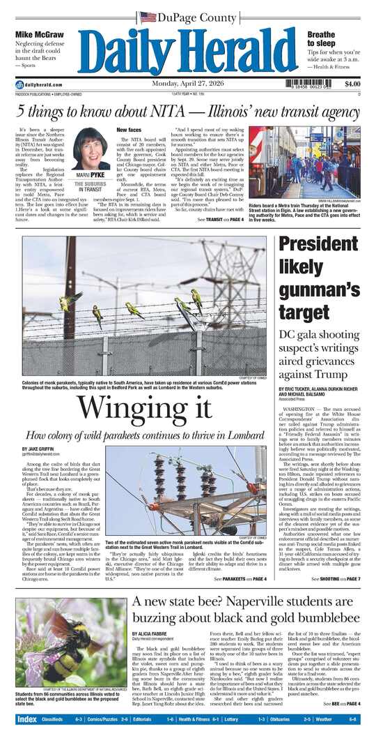 The Friday, April 24, 2026 e-edition is ready. Click here to read!