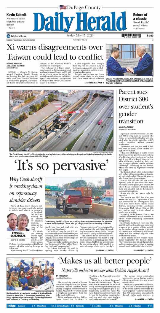 The Wednesday, May 6, 2026 e-edition is ready. Click here to read!