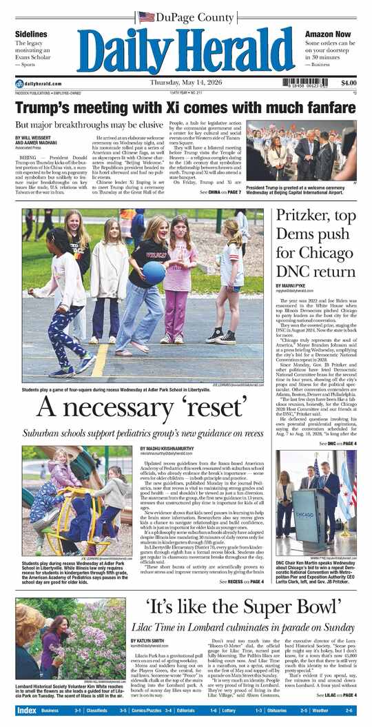 The Friday, May 8, 2026 e-edition is ready. Click here to read!