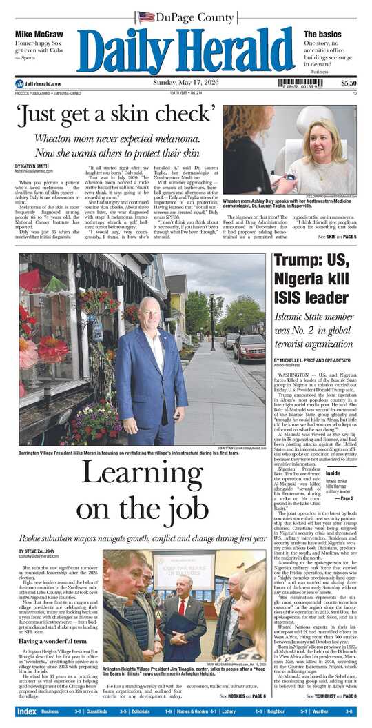 The Sunday, May 17, 2026 e-edition is ready. Click here to read!