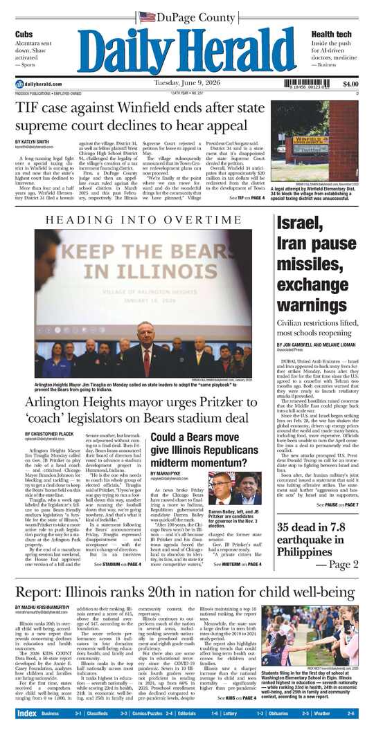 The Thursday, May 21, 2026 e-edition is ready. Click here to read!