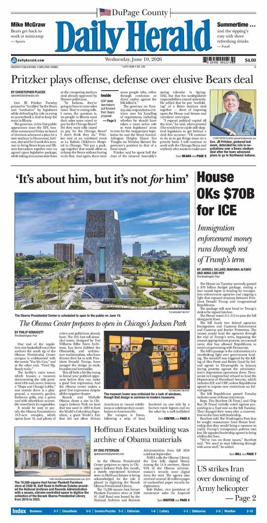 The Thursday, May 28, 2026 e-edition is ready. Click here to read!
