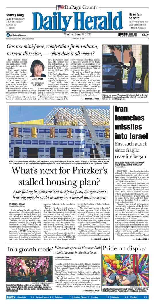 The Monday, June 8, 2026 e-edition is ready. Click here to read!