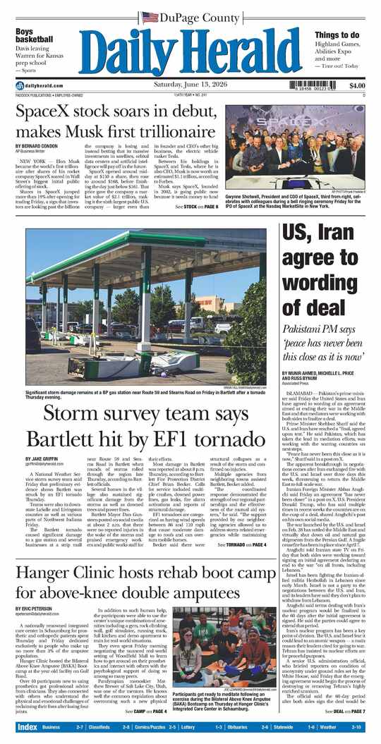 The Wednesday, June 10, 2026 e-edition is ready. Click here to read!