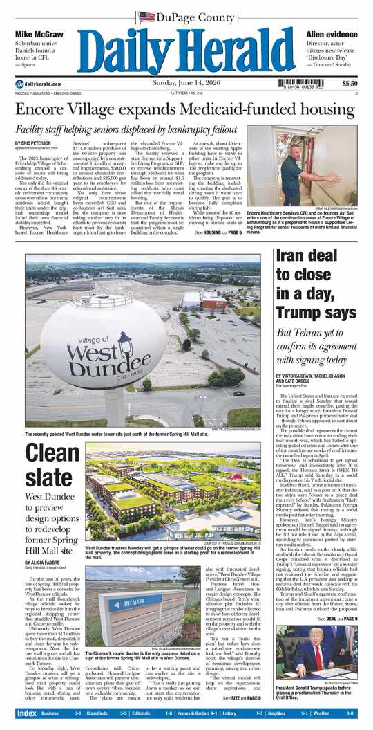 The Sunday, June 14, 2026 e-edition is ready. Click here to read!
