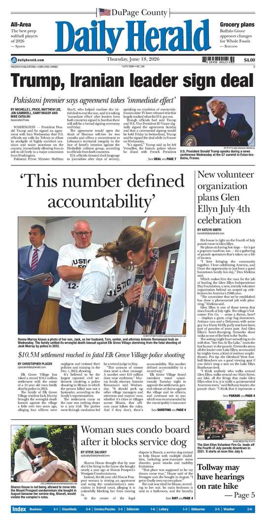 The Tuesday, June 16, 2026 e-edition is ready. Click here to read!