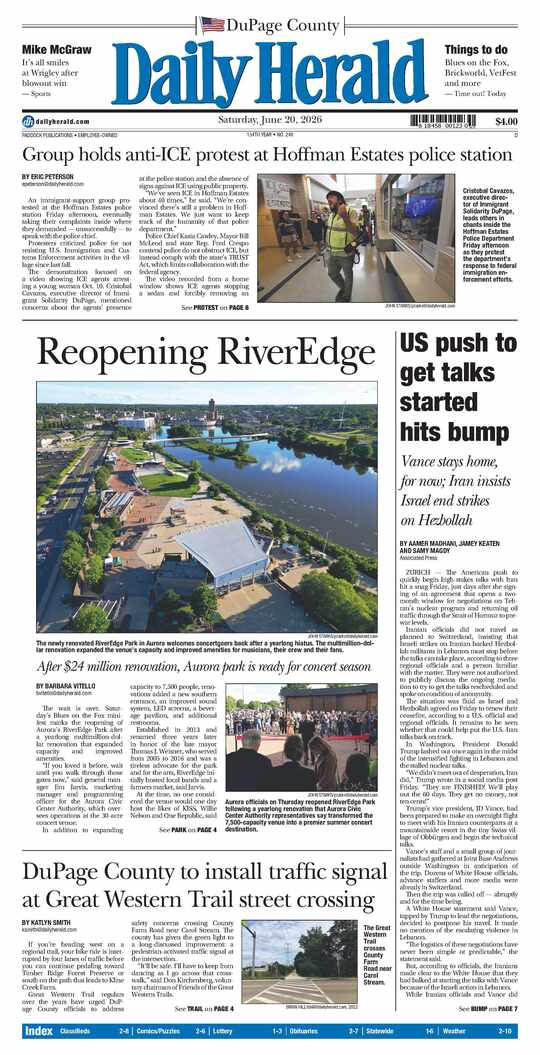 The Friday, June 19, 2026 e-edition is ready. Click here to read!
