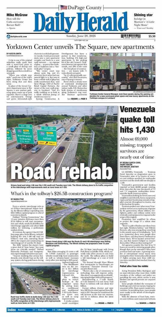 The Sunday, June 28, 2026 e-edition is ready. Click here to read!