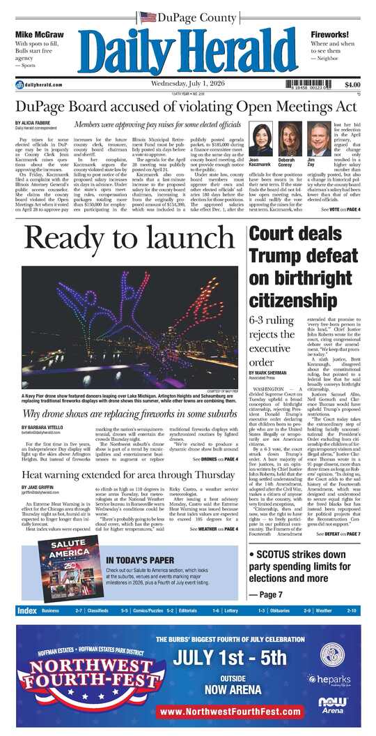 The Tuesday, June 30, 2026 e-edition is ready. Click here to read!