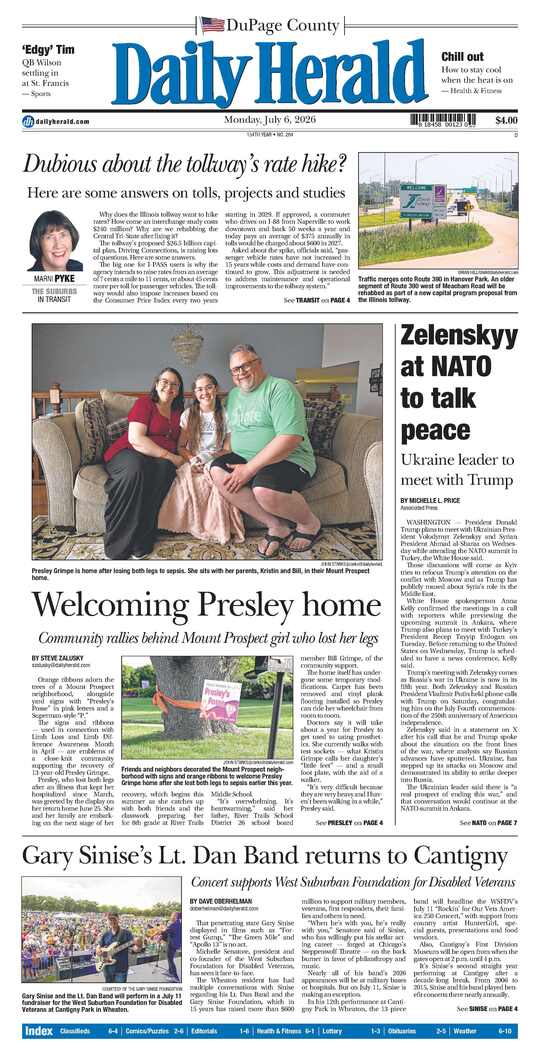 The Sunday, July 5, 2026 e-edition is ready. Click here to read!