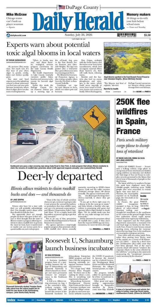 The Saturday, July 25, 2026 e-edition is ready. Click here to read!