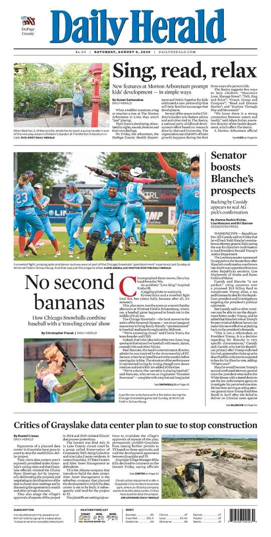 The Friday, August 7, 2026 e-edition is ready. Click here to read!
