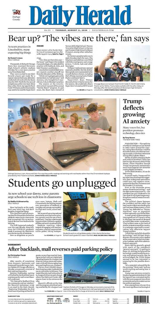 The Tuesday, August 11, 2026 e-edition is ready. Click here to read!
