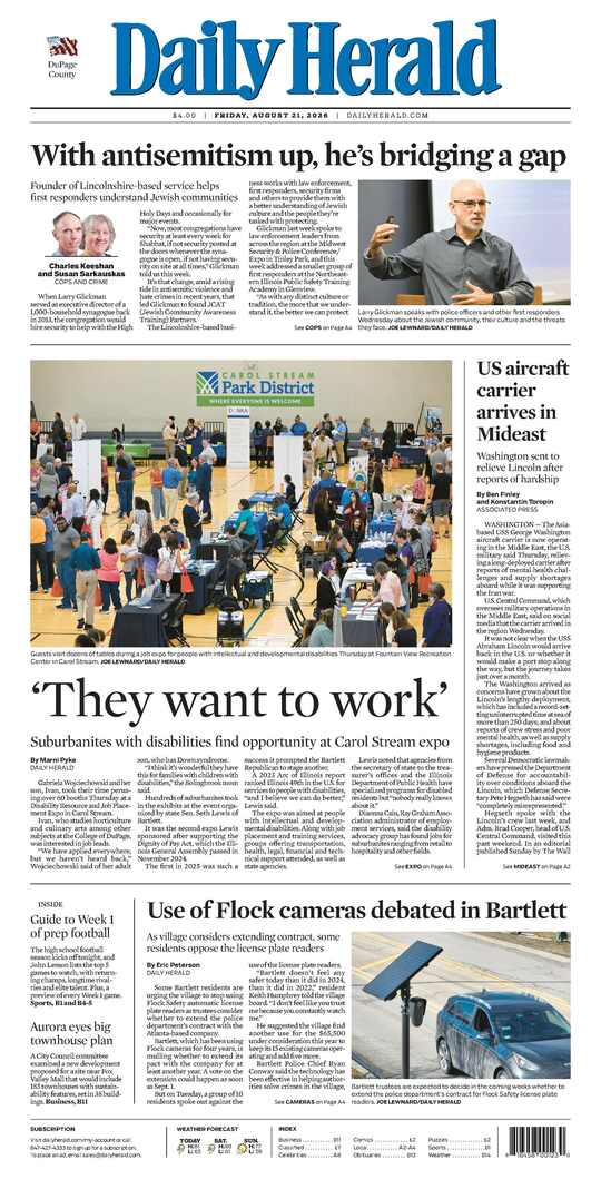 The Friday, August 21, 2026 e-edition is ready. Click here to read!