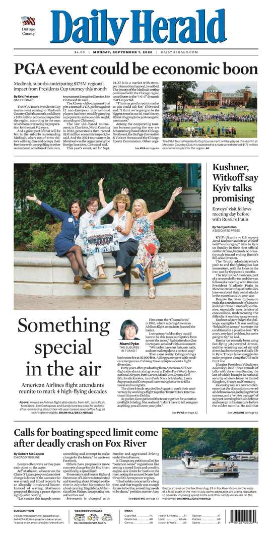 The Monday, September 7, 2026 e-edition is ready. Click here to read!